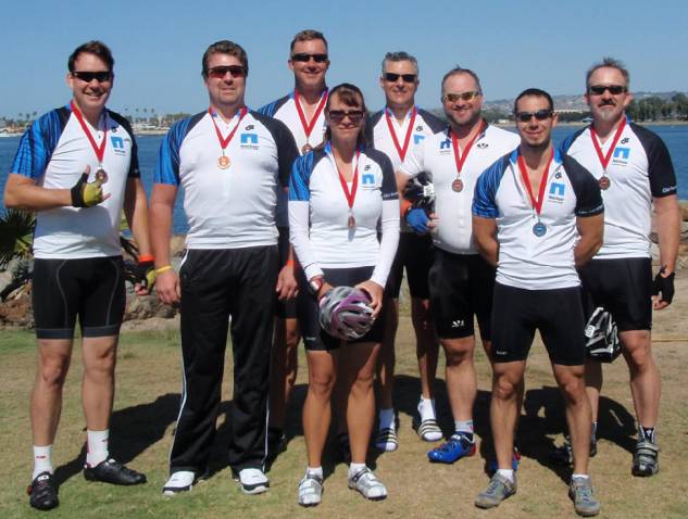 Team NetApp at Finish