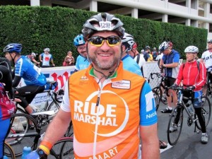 Ride Marshal at the 2010 Multiple Sclerosis Bay to Bay tour